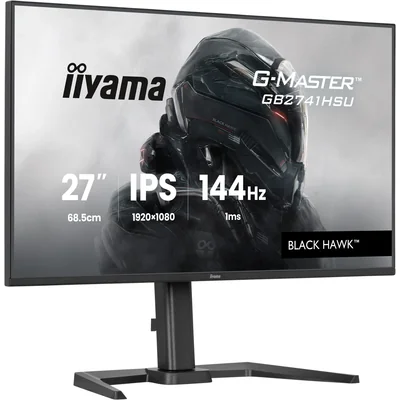 Монітор iiyama G-Master GB2741HSU-B1 Black Hawk 27" IPS LED 144 Гц 1 мс / HDMI, DisplayPort/ Freesync, Black Tuner, HAS