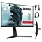 Monitor iiyama G-Master GB2766HSU-B1 RedEagle 27" zakrzywiona VA LED, 1ms, 165Hz, HDR, FreeSync Premium, FlickerFree, BlackTuner