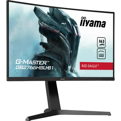 Monitor iiyama G-Master GB2766HSU-B1 RedEagle 27" zakrzywiona VA LED, 1ms, 165Hz, HDR, FreeSync Premium, FlickerFree, BlackTuner