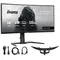Monitor iiyama G-Master GCB3482WQSU-B1 Black Hawk 34" Zagięte VA LED 120Hz 0,6ms (HDMI, DP, USB-C) FreeSync Premium