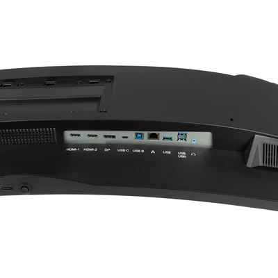 Монітор iiyama G-Master GCB4580DQSN-B1 45" VA LED HDR DQHD Bent 0.8ms 165Hz /HDMI DP/ USB-хаб, FlickerFree, док-станція USB-C