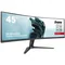 Monitor iiyama G-Master GCB4580DQSN-B1 da 45" VA LED HDR DQHD Curvo 0,8 ms 165 Hz / HDMI DP / hub USB, FlickerFree, dock USB-C