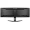 Monitor iiyama G-Master GCB4580DQSN-B1 da 45" VA LED HDR DQHD Curvo 0,8 ms 165 Hz / HDMI DP / hub USB, FlickerFree, dock USB-C