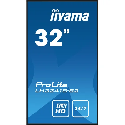 Monitor iiyama ProLite LH3241S-B2 DS da 32" IPS LED, 24/7, VGA, HDMI, lettore multimediale USB