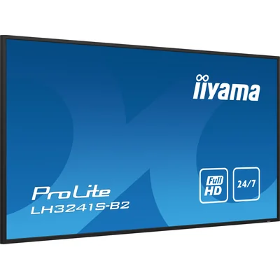 Monitor iiyama ProLite LH3241S-B2 DS da 32" IPS LED, 24/7, VGA, HDMI, lettore multimediale USB