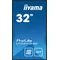 Monitor iiyama ProLite LH3241S-B2 DS de 32" IPS LED, 24/7, VGA, HDMI, reproductor multimedia USB