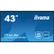 Monitor iiyama ProLite LH4341UHS-B2 43" IPS LED, 4K, 24/7 Digital Signage, 1xVGA, 3xHDMI, Głośniki