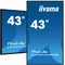 Monitor iiyama ProLite LH4341UHS-B2 43" IPS LED, 4K, 24/7 Digital Signage, 1xVGA, 3xHDMI, Głośniki