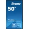 Monitor iiyama ProLite LH5041UHS-B2AG da 50" VA LED, 4K, segnaletica digitale 24/7, 1xVGA, 3xHDMI, altoparlanti, lettore multimediale USB
