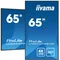 Monitor iiyama ProLite LH6541UHS-B1AG de 65" VA LED, 4K, señalización digital 24/7, 3 HDMI, altavoces, reproductor multimedia USB