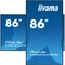 Монітор iiyama ProLite LH8665UHSB-B1 DS 86" 4K IPS LED, 24/7, CMS iisignage2, Android11, Eshare, 800cd, WiFi, Lan, HDMI, DP