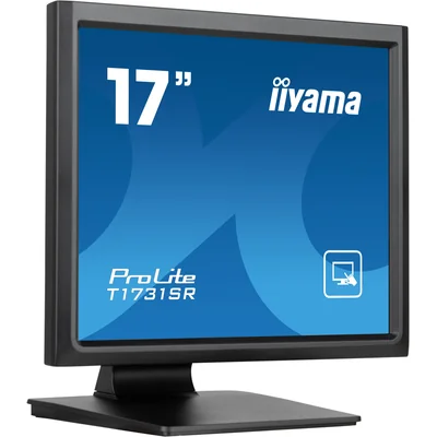 Монітор Iiyama ProLite T1731SR-B1S 17" TN 5:4 з сенсорним екраном /VGA, HDMI, DisplayPort/ IP54