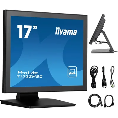 Monitor iiyama ProLite T1732MSC-B1S 17" TN LED 5:4 /VGA, HDMI, DisplayPort/ speakers