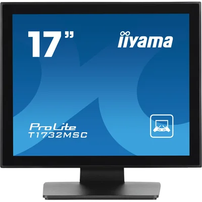 Монітор iiyama ProLite T1732MSC-B1S 17" TN LED 5:4 /VGA, HDMI, DisplayPort/динаміки