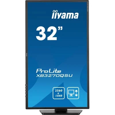 Monitor iiyama ProLite XB3270QSU-B1 32" IPS LED WQHD 3ms 100Hz /2xHDMI DP/ FlickerFree HAS