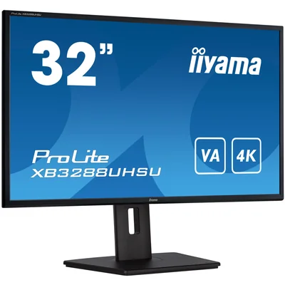 Monitor iiyama ProLite XB3288UHSU-B5 de 32" VA LED 4K /2xHDMI DP/FlickerFree, BlueLightReducion
