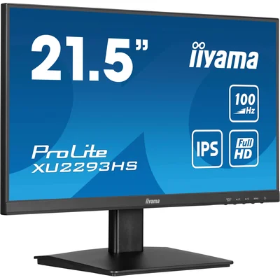 Монітор iiyama ProLite XU2293HS-B6 22" IPS LED 1 мс 100 Гц / HDMI DP / FlickerFree FreeSync