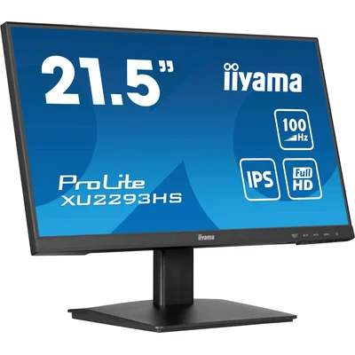 Monitor iiyama ProLite XU2293HS-B6 22" IPS LED 1ms 100hz /HDMI DP/ FlickerFree FreeSync