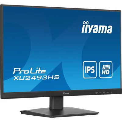 Монітор iiyama ProLite XU2493HS-B6 24" IPS LED 0.5 мс 100 Гц / HDMI DP / FlickerFree FreeSync