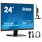 Monitor iiyama ProLite XU2495WSU-B7 24" IPS 16:10 75Hz /HDMI, DP/ FlickerFree