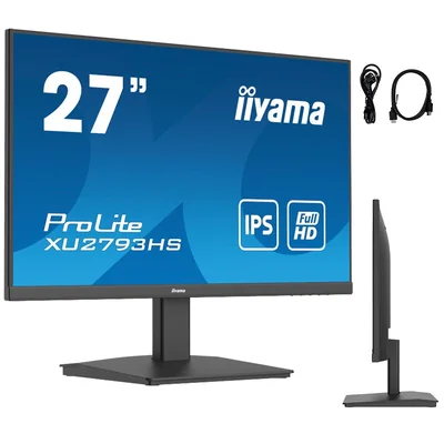Monitor iiyama ProLite XU2793HS-B7 de 27" IPS LED, 100 Hz, 1 ms, HDMI, DisplayPort