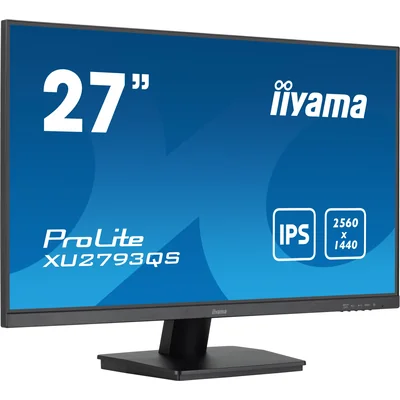 Monitor iiyama ProLite XU2793QS-B6 27" WQHD IPS LED 100Hz 1ms /HDMI, DisplayPort/ Flicker-Free
