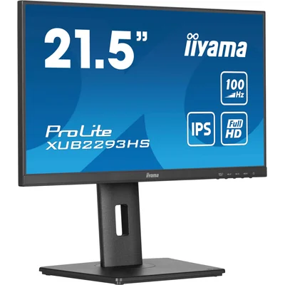 Monitor iiyama ProLite XUB2293HS-B6 22" IPS LED 1ms 100hz /HDMI DP/ HAS FlickerFree FreeSync