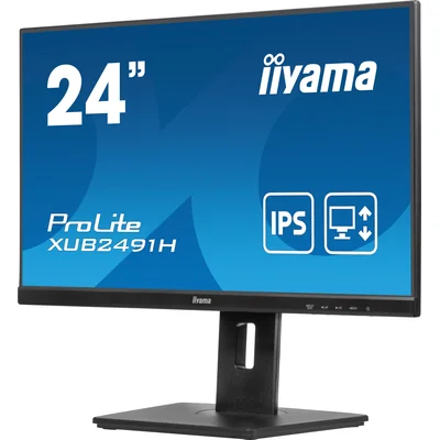 Монітор iiyama ProLite XUB2491H-B1 24" IPS LED (HDMI, DP) 0.5 мс 100 Гц AdaptiveSync HAS