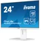 Monitor iiyama ProLite XUB2492HSU-W6 24" IPS LED 100Hz 0,4ms /HDMI DisplayPort/ hub USB FlickerFree HAS Biały