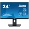 Monitor iiyama ProLite XUB2492QSU-B1 de 24" WQHD IPS, 100 Hz, 0,5 ms, HDMI, concentrador DisplayPort/USB, sin parpadeo, reductor de luz azul