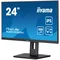 Monitor iiyama ProLite XUB2492QSU-B1 de 24" WQHD IPS, 100 Hz, 0,5 ms, HDMI, concentrador DisplayPort/USB, sin parpadeo, reductor de luz azul