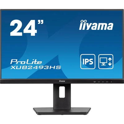 Монітор iiyama ProLite XUB2493HS-B6A 24" IPS LED 0.5 мс 100 Гц / HDMI DP / FlickerFree FreeSync HAS