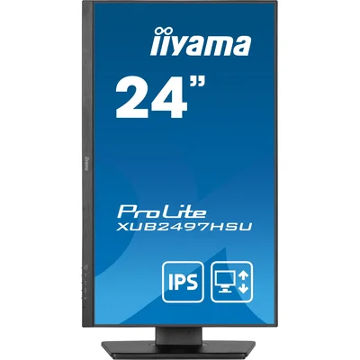 Монітор iiyama ProLite XUB2497HSU-B2 24" IPS LED 1 мс 100 Гц / HDMI DP / Flicker-Free