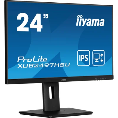 Монітор iiyama ProLite XUB2497HSU-B2 24" IPS LED 1 мс 100 Гц / HDMI DP / Flicker-Free