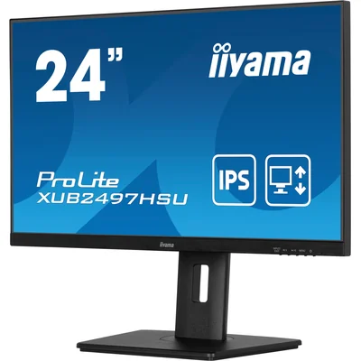 Monitor iiyama ProLite XUB2497HSU-B2 24" IPS LED 1ms 100Hz /HDMI DP/ FlickerFree