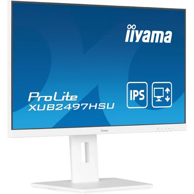 Monitor iiyama ProLite XUB2497HSU-W2 24" IPS LED 1ms 100Hz /HDMI DP/ FlickerFree White