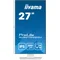 Monitor iiyama ProLite XUB2792QSU-W6 27" WQHD IPS LED 0,4 ms 100 Hz / HDMI DisplayPort / hub USB HAS Bianco