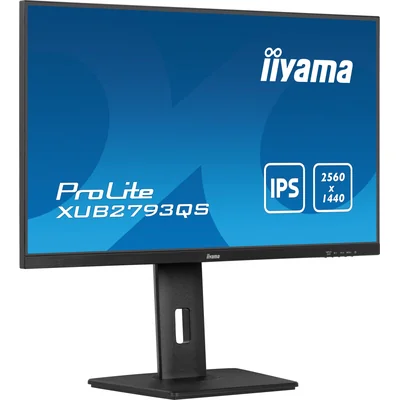 Monitor iiyama ProLite XUB2793QS-B7 27" WQHD IPS LED 100Hz 1ms /HDMI, DisplayPort/ FlickerFree