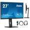 Monitor iiyama ProLite XUB2797HSN-B2 27" IPS LED 1ms 100Hz /HDMI DP/ Integrierte Dockingstation USB-C, LAN, FlickerFree