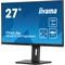 Monitor iiyama ProLite XUB2797QSNP-B1 27" IPS WQHD LED 1ms 100Hz /USB-C HDMI DP/KVM LAN Flicker-Free dokovací stanice