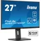 Monitor iiyama ProLite XUB2797QSNP-B1 27" IPS WQHD LED 1ms 100Hz /USB-C HDMI DP/KVM LAN Flicker-Free dokovací stanice