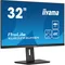 Monitor iiyama ProLite XUB3293UHSN-B5 32" IPS LED 4K /HDMI, DP, USB-C/ KVM, Stacja dokująca USB-C, LAN