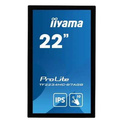 Monitor iiyama TF2234MC-B7AGB 22" IPS touchscreen OpenFrame IP65 Alta luminosità Antiriflesso
