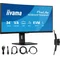 Monitor iiyama XCB3497WQSNP-B1 34" curved VA LED UWQHD 0.4ms 120Hz, docking station USB-C, HDMI, DP, LAN, KVM, HAS