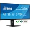 Monitor iiyama XCB3497WQSNP-B1 34" curved VA LED UWQHD 0.4ms 120Hz, docking station USB-C, HDMI, DP, LAN, KVM, HAS