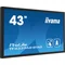 Monitor interactivo de presentación iiyama TF4339AS-B1AG de 43" IPS LED 4K /HDMI, DP, Android/iiSignage², eShare, IP65, 24/7