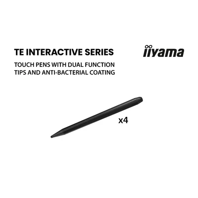 Monitor interattivo iiyama TE8612MIS-B4AG 86" IPS LED 4K 8/128GB iiware13e, Android14 EDLA, WiFi6, Lan, DMS, 24/7