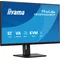 Monitor LED iiyama ProLite XB3294UHSCP-B1 de 32'' 4K VA / 2 HDMI, DP, base USB-C (95 W) / KVM, PiP/PbP, sincronización adaptativa