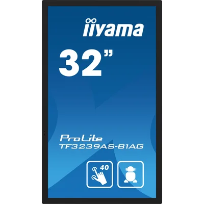 Monitor per presentazioni interattive iiyama TF3239AS-B1AG 32" IPS LED /HDMI, DP, Android/ iiSignage², eShare, IP65, 24/7
