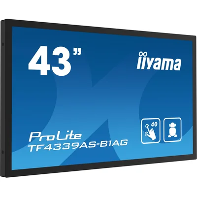 Monitor per presentazioni interattive iiyama TF4339AS-B1AG 43" IPS LED 4K /HDMI, DP, Android/ iiSignage², eShare, IP65, 24/7
